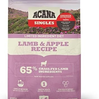 ACANA DOG SINGLE LAMB & APPLE 4.5 LB