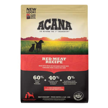 ACANA DOG HERITAGE RED MEATS 4.5 LB