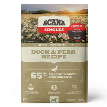 ACANA DOG SINGLE DUCK & PEAR 13 LB